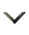 Kitap, Kapak, Menü, Albüm Köşesi, Büyük - 23x40mm, Nikel, 10 Adet