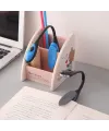 Kitap Okuma Işığı Led Booklight Kıskaçlı Pilli Model Led Işık