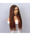 Kızıl Kahve Yaki Afro Peruk