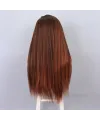 Kızıl Kahve Yaki Afro Peruk