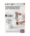 Klasik Çay Süzgeci 304 Paslanmaz Çelik 2 ADET 721306