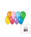 Klasik Renkli Balon 7 İnç - 19cm - 100pcs