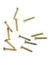 Klips, Menteşe, Ayak, Ağaç, Sunta Vidası 2,2x13 Mm - Sarı 100 Adet