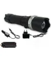 Km-110 Profesyonel Şarjlı El Feneri Ledli+flashlight+zoom Özellikli  Aparatlı 6 Parça Full Set