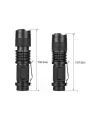 Km-87 Polis Tipi Zoomlu Şarjlı Metal Dağ Kamp Cep Feneri Cree Led 2300 Lumens