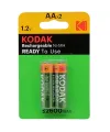 Kodak Şarj Edilebilir Ni-MH AA Pil 2600 mAh (2 Adet)
