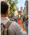 Kompakt 4k Gimbal Kamera 180 Derece Döner Başlık Stabil Video Ve Vlog Uyumlu