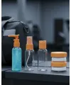 Kompakt 5’li Seyahat Kozmetik Şişe Seti Sızdırmaz