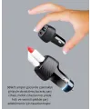 Kompakt Tasarımlı Type-c + Usb Girişli Araç Şarj Başlığı