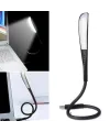 Kompakt USB Siyah 14 Ledli 3 Kademeli Dokunmatik Okuma Lambası