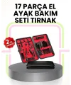 Kompakt Ve Şık Tasarımlı 17 Parça Bakım Seti