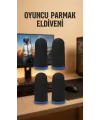 Konforlu Parmaklık Oyuncu Eldivenleri Dayanıklı Yapı Hassas Kontrol
