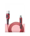 Konfulon DC24 Micro USB Kablo 1.2M 4A - Kırmızı
