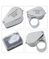Kontrol Için Özel Kutulu Metal Işıklı Lup 30X21