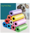 Köpek Dışkı Poşeti 4lü Düz Renk Set