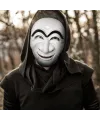 Koreli Hırsız Teatral Hahoe Maskesi - Para Heist Maskesi - Dali Maskesi