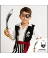 Korsan Kılıç ve Göz Bandı Seti Parlak (Çocuk & Yetişkin Uyumlu)