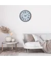 Krem 36 Cm Dekoratif Modern Duvar Saati