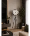 Krom Asalet 150 x 45 Cm Tripod Ayaklı Saat