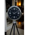 Krom Asil Tripod Ayaklı Saat