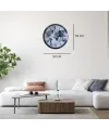 Krom Atlas Legacy 52 x 52 Cm Duvar Saati