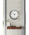 Krom Elegance 40 Cm Metal Standart Duvar Saati