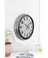 Krom Elegance 40 Cm Metal Standart Duvar Saati