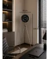 Krom İhtişam 150 x 45 Cm Metal Tripod Ayaklı Saat