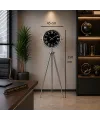 Krom Imperial 150 x 45 Cm Metal Tripod Ayaklı Saat