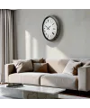 Krom Majestic 52 Cm Metal Duvar Saati