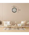 Krom Prime 40 Cm Metal Duvar Saati