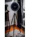 Krom Prime Modern Tripod Ayaklı Saat