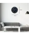 Krom Standart Dekoratif 52 x 52 Cm Duvar Saati