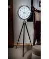 Krom Standart Tripod Ayaklı Saat