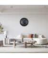 Krom Vıctoria 52 Cm Metal Duvar Saati