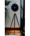 Krom Zarif Tripod Ayaklı Saat