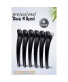 Kuaför Saç Klipsi - Profesyonel Toka 6 lı SET