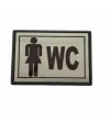 Küçük Boy BAYAN WC Yönlendirme Tabelası 10 x 7 cm