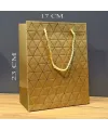 Küçük Boy Gold İpli Karton Çanta