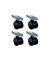 Küçük Plastik Uzun Sunta - 40 MM - 18MM HKS104 - 4 Adet