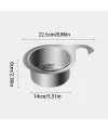 Kuğu Tasarımlı Paslanmaz Lavabo Drenaj Sepeti