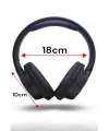 Kulak Üstü Bluetooth Kulaklık Ayarlanabiilir Uzun Pil Ömrü Kablosuz 5.0 Bluetooth