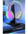 Kulak Üstü Kablosuz Bluetooth Kulaklık Unısex Renkli Işıklı Kulaklık
