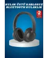 Kulak Üstü Kablosuz Bluetooth Kulaklık Yüksek Ses Kaliteli Anc Özelliği