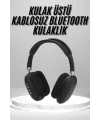 Kulak Üstü Kablosuz Bluetooth Kulaklık Yumuşak Süngerli Sd Kart Girişli
