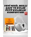Kulak Üstü P9 Kablosuz Bluetooth Kulaklık Ve 7 Kordonlu Akıllı Saat