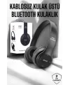 Kulak Üstü Tf Kart Ve Aux Destekli Ergonomik Bluetooth Kulaklık