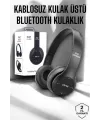 Kulak Üstü Tf Kart Ve Aux Destekli Ergonomik Bluetooth Kulaklık
