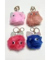 Kulaklı Tüylü Peluş Anahtarlık