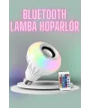 Kumandalı Rgb Led Işık Bluetooth Hoparlör Ses Lambası Renkli Ampul